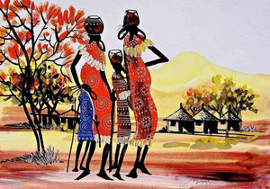 Martin Bulinya  |  Kenya  |  B-271  |  Print  |  True African Art .com