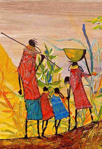 Martin Bulinya  |  Kenya  |  B-272  |  Print  |  True African Art .com