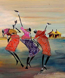 Martin Bulinya  |  Kenya  |  B-291  |  Print  |  True African Art .com
