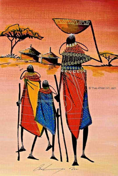 Martin Bulinya  |  Kenya  |  B-305  | Print |  True African Art .com