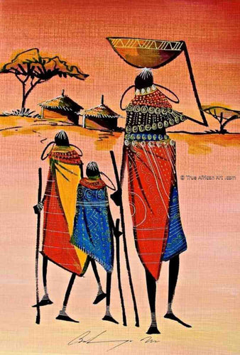 Martin Bulinya  |  Kenya  |  B-305  | Print |  True African Art .com