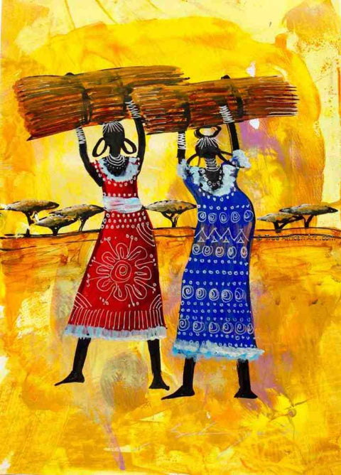 Martin Bulinya  |  Kenya  |  B-351  |  Print  |  True African Art .com