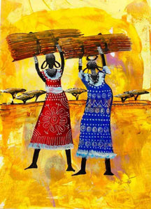 Martin Bulinya  |  Kenya  |  B-351  |  Print  |  True African Art .com
