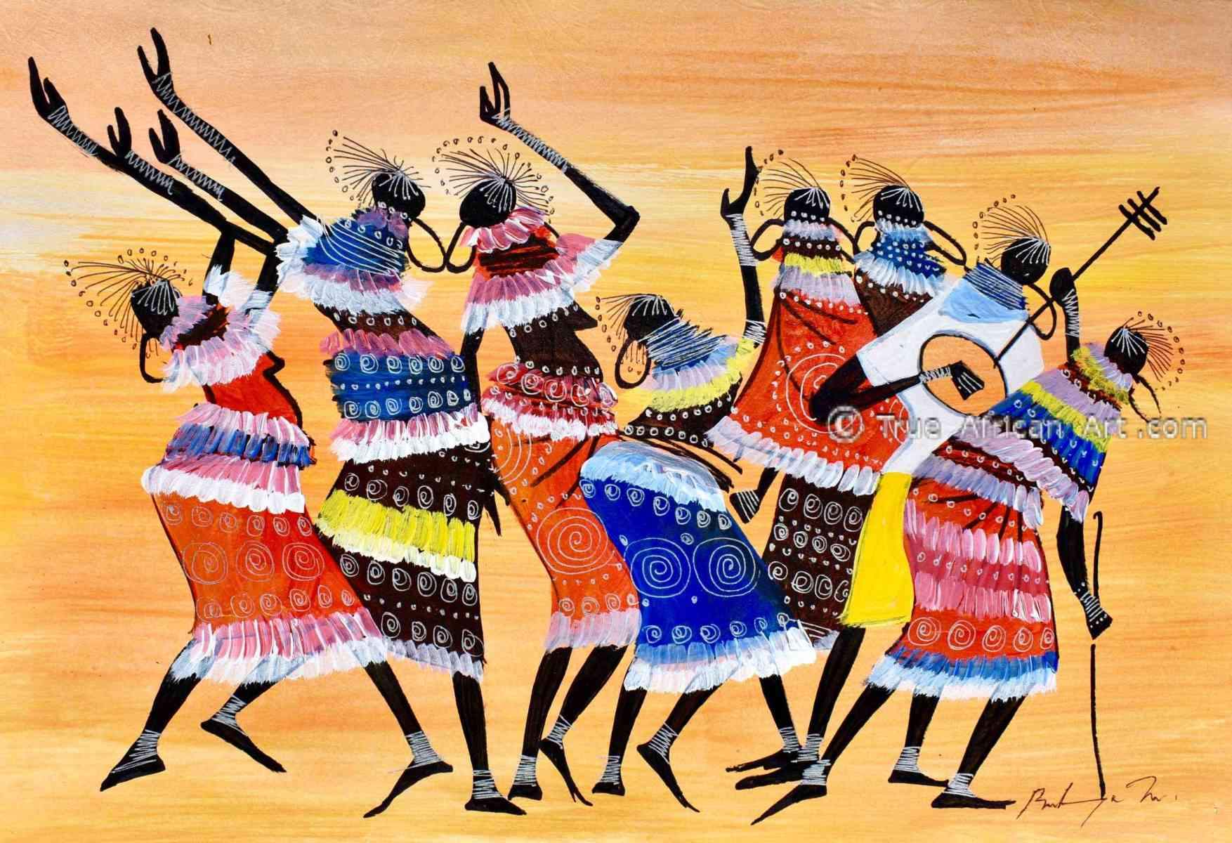 Traditional African Paintings traditional-african-paintings
