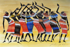 Martin Bulinya  |  Kenya  |   B-405  |  Print  |  True African Art .com