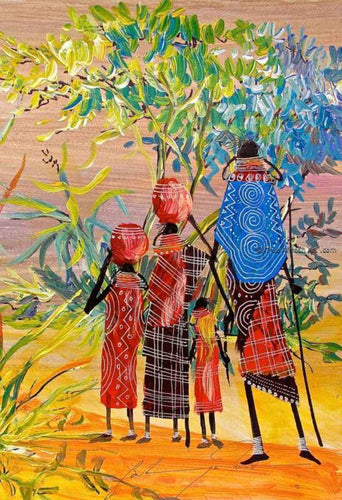 Martin Bulinya  |  Kenya  |  B-420  |  <br> Print  |  True African Art .com