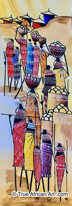 Martin Bulinya  |  Kenya  |  B-430 |  True African Art .com