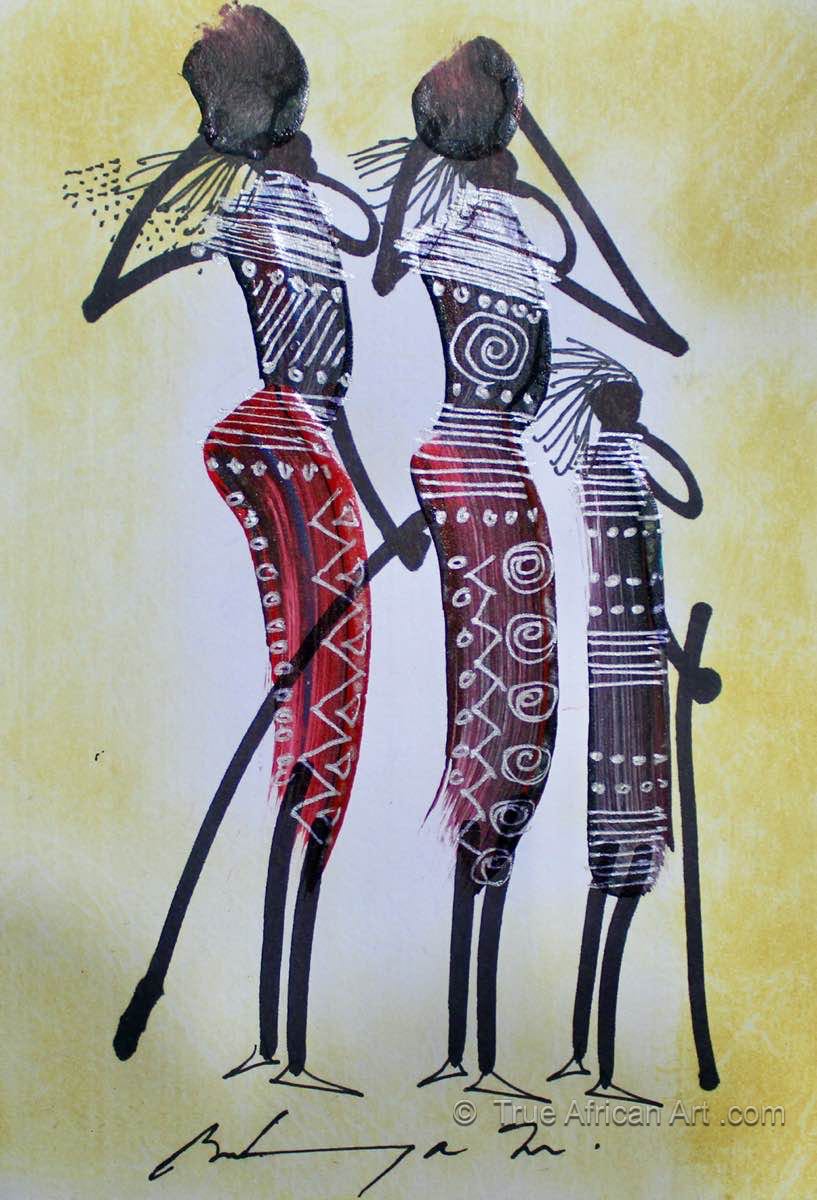 Martin Bulinya  |  Kenya  |  Maasai Artist  |  B-471