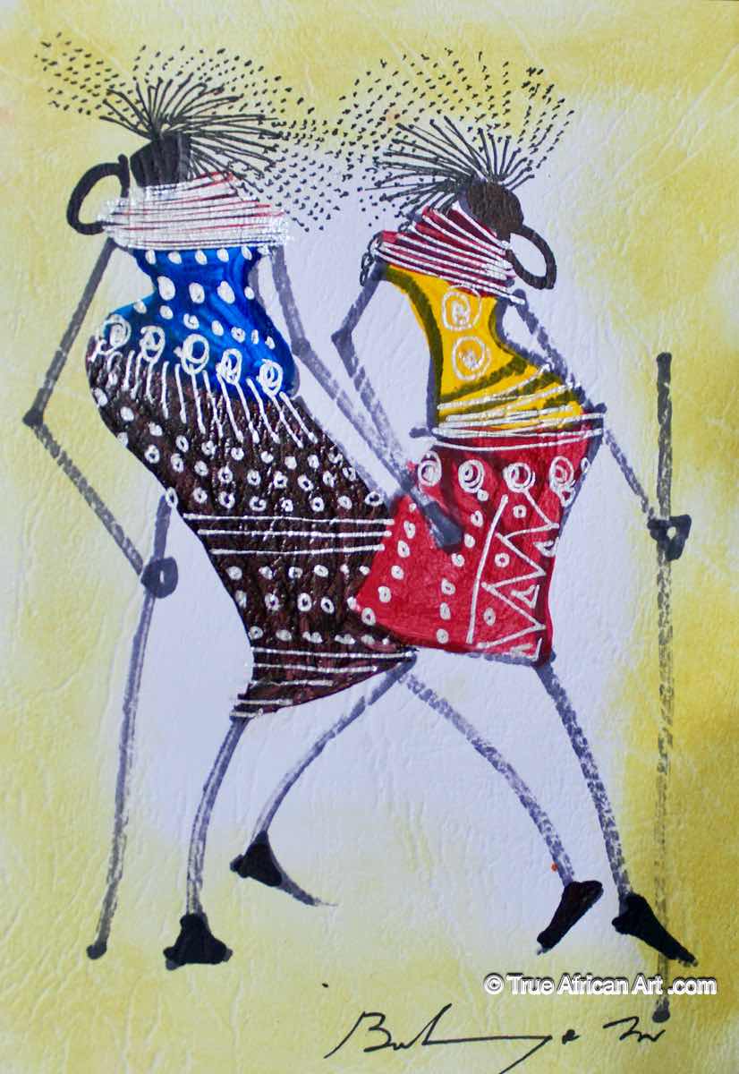 Martin Bulinya | Kenya | "B-477" | Original | True African Art .com