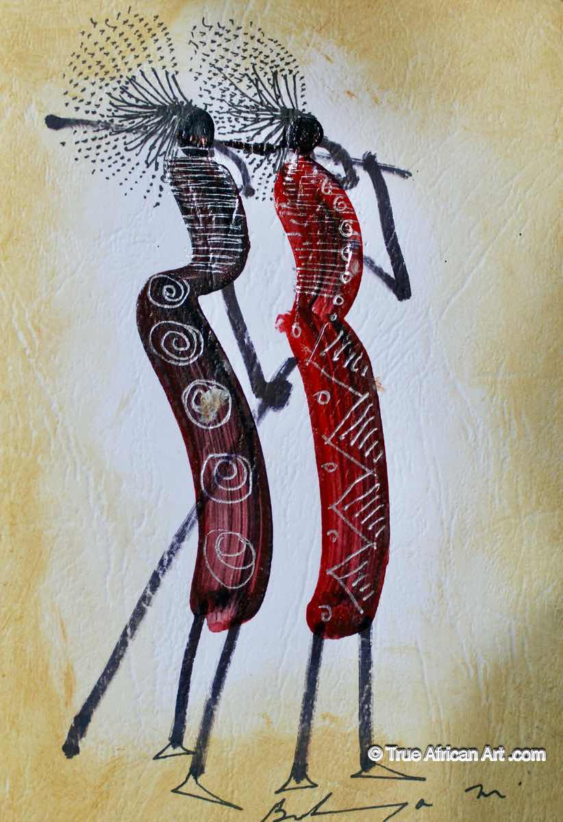 Martin Bulinya | Kenya | "B-489" | Original | True African Art .com
