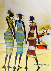 Martin Bulinya | Kenya | "B-518" | Original | True African Art .com