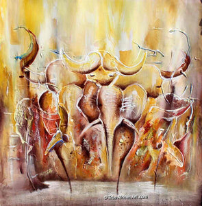 Willie Wamuti  |  Kenya  |  "Bigger than Me"  |  Original  |  True African Art .com  