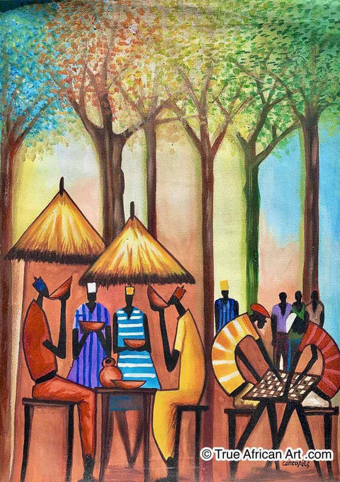 Francis Sampson  |  Ghana  |  F-9 |  True African Art .com