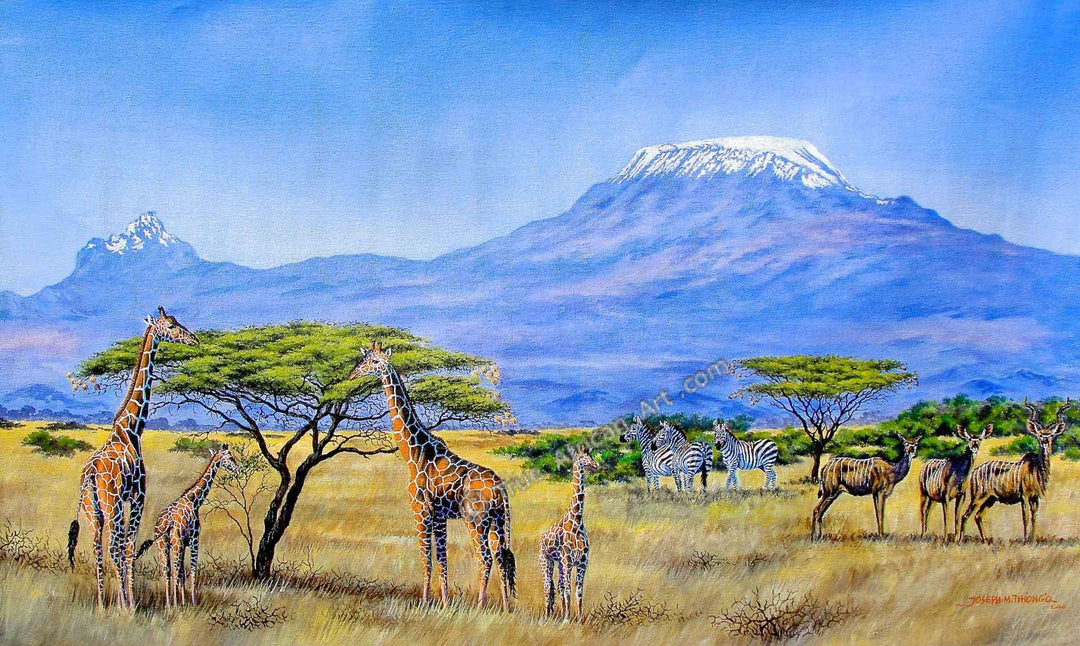 Gathering at Mount Kilimanjaro