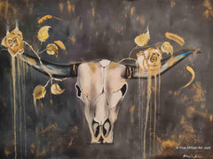 "Horns and Roses"  |  Kowie Theron  |  South Africa  |  Original  |  True African Art .com
