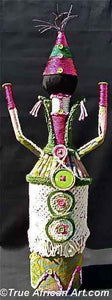 Women Bottle Figures  -  "Jemutai"  -  True African Art.com
