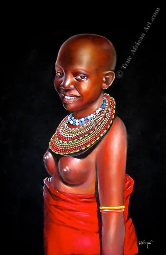 Chagwi   |  Kenya  |  "Just Married"  |  Print  |  True African Art .com