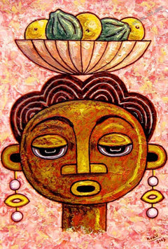 Kuku |  Congo  |  "Congalese Face 2" |  True African Art .com