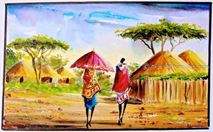 Albert Lizah  |  L-226  |  Print  |  True African Art .com