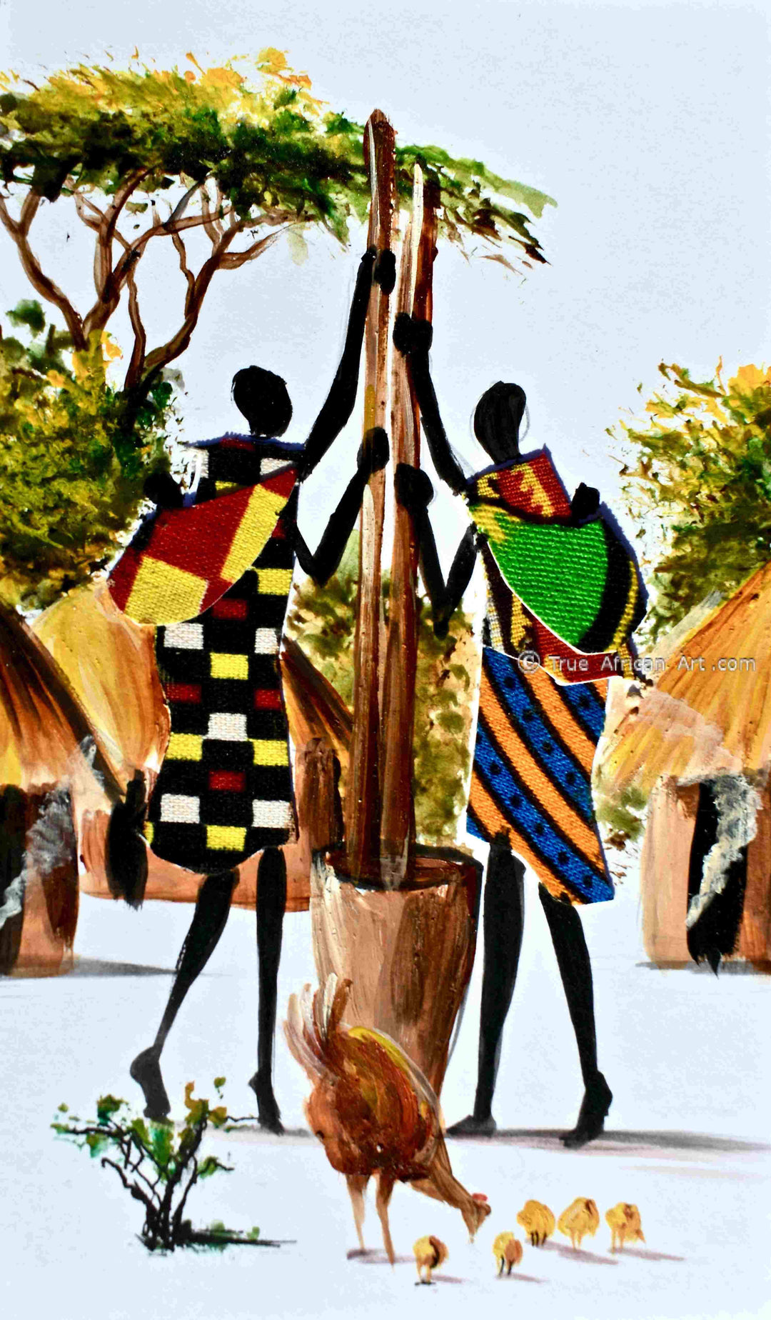 L-264 - Albert Lizah - True African Art .com