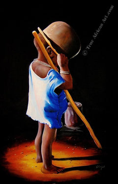 Chagwi   |  Kenya  |  "Last of the Stew"  |  Print  |  True African Art .com