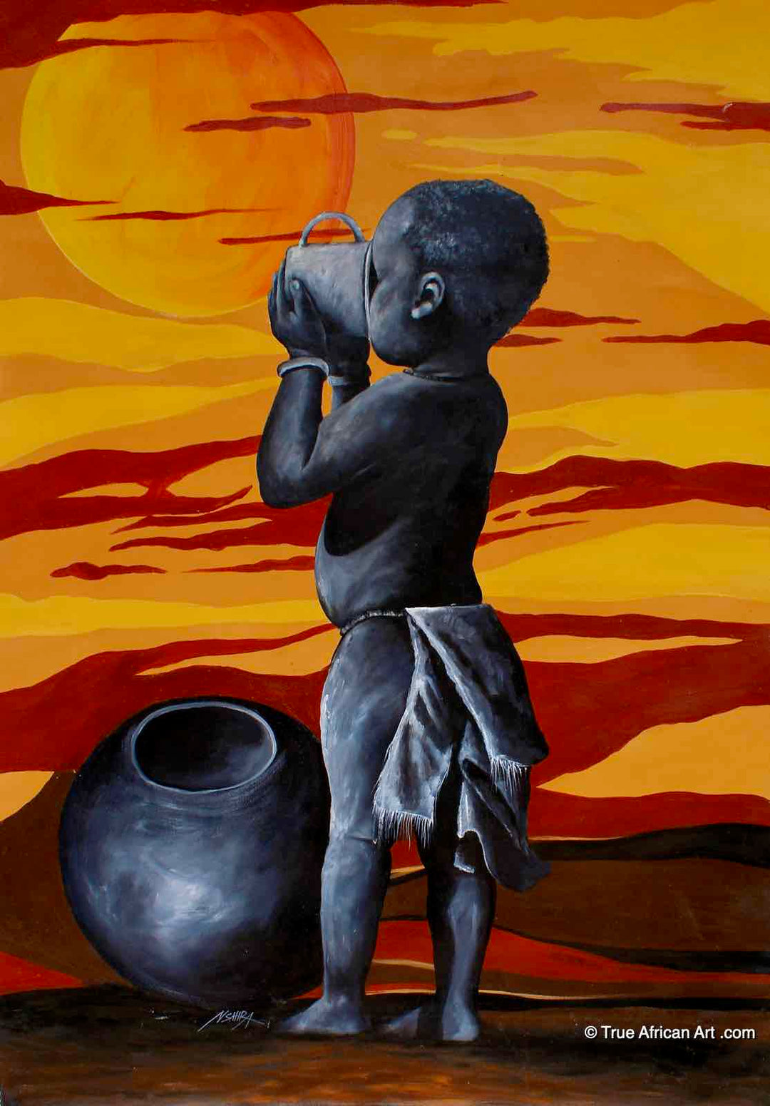 famous african art pieces