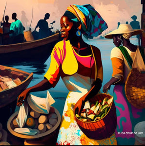 Yeboah Family  |  Ghana  | Marketplace 3  |  Handmade  |   True Africa Art .com