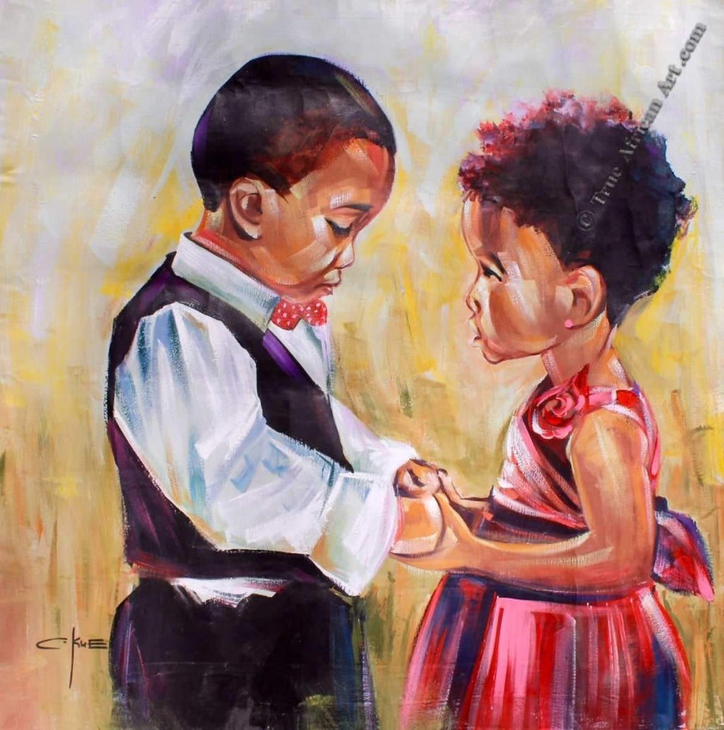C-Kle  |  Ghana  |  "May I have this Dance?"  |  True African Art .com