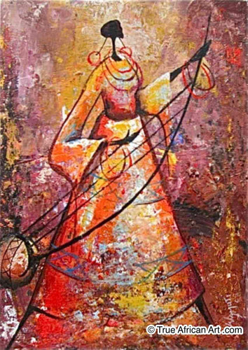 Willie Wamuti  |  Kenya  |  "Melody Maker"  |  True African Art .com