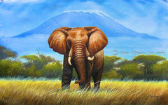Chagwi   |  Kenya  |  "My Mountain"  |  Print  |  True African Art .com