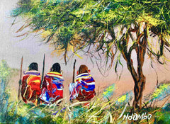 John Ndambo  |  Kenya  |  N-125 |  Print  |  True African Art .com