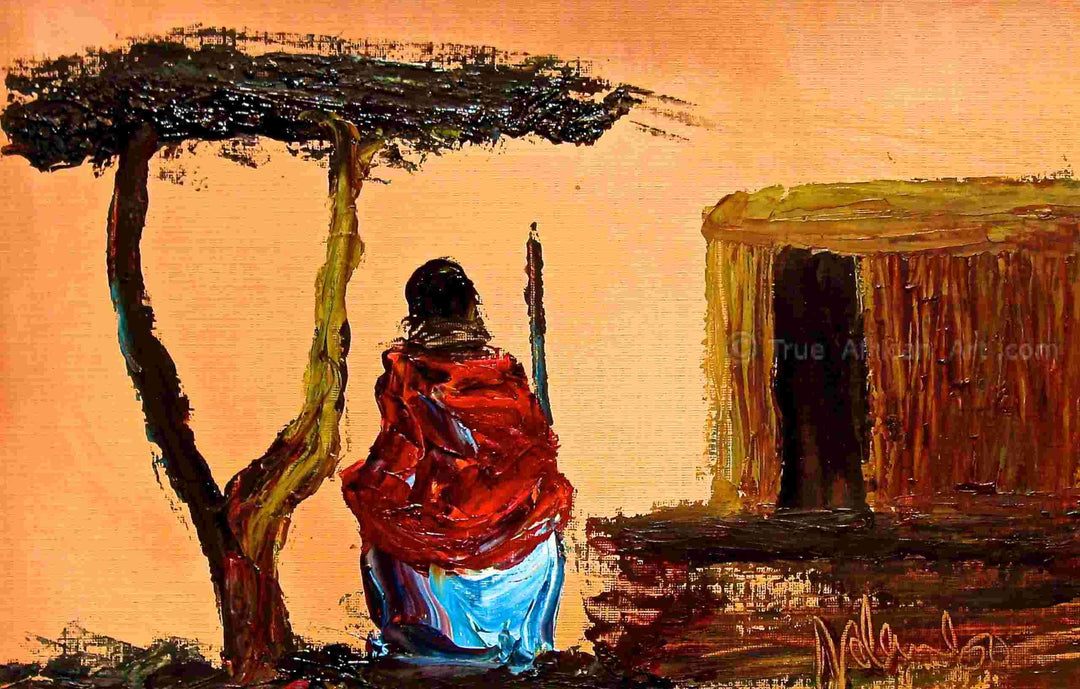 John Ndambo  |  Kenya  |  N-19 |  Print  |  True African Art .com