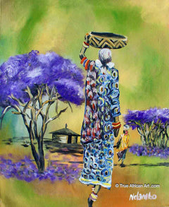 John Ndambo  |  Kenya  |  Maasai  |  N-227  |  True African Art .com