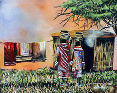 John Ndambo  |  Kenya  |  N-217  |   Original  |   True African Art .com