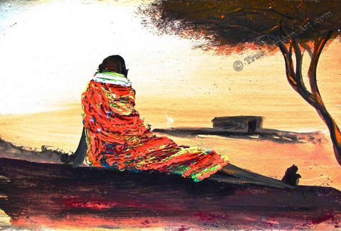 John Ndambo  |  Kenya  |  N - 25 |  Print  |  True African Art .com
