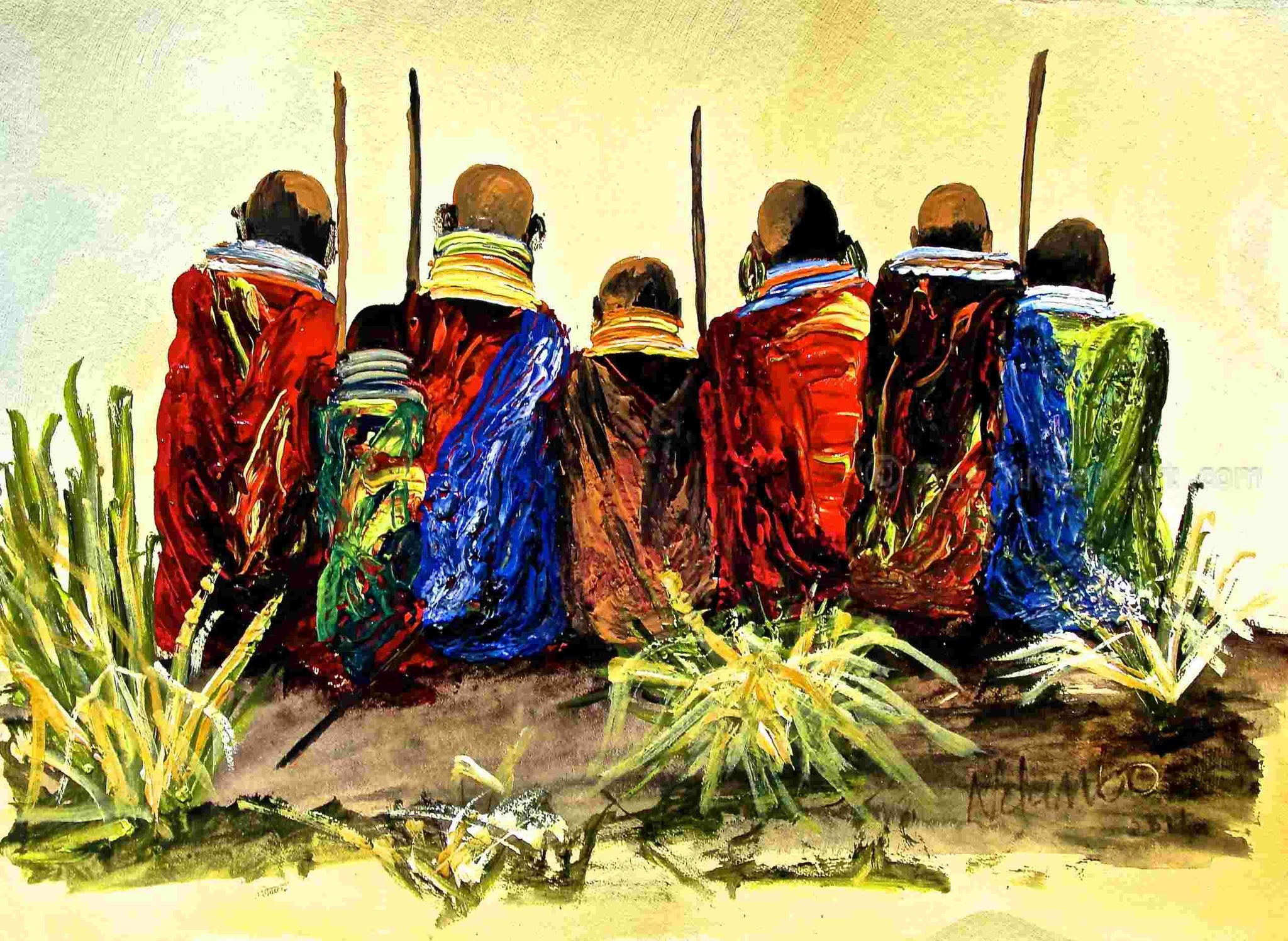 John Ndambo | Kenya | N-59 | Print – True African Art