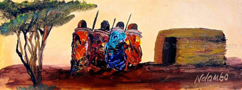 John Ndambo  |  Kenya  |  N-59 |  Print  |  True African Art .com