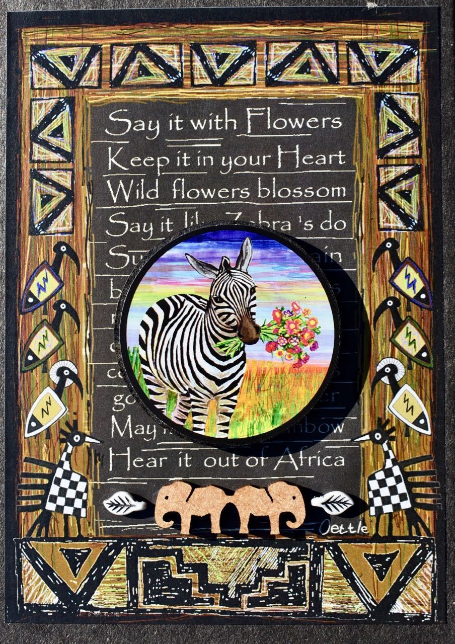 South Africa Crafts  -  "Out of Africa"  -  True African Art.com