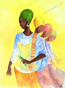 Mahlet  |  Ethiopia  |  Reflection  |  Print  |  True African Art .com