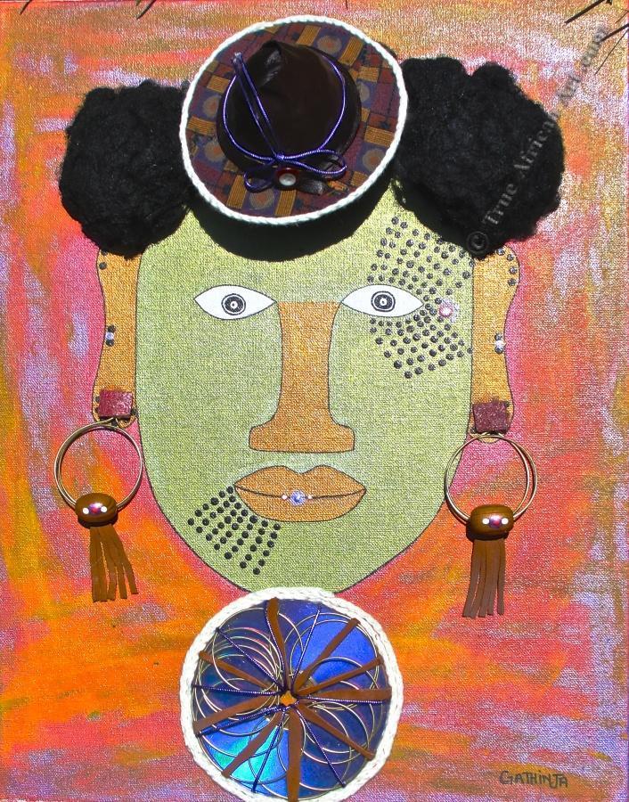 Gathinja  -  "Uso 16"  -  True African Art.com