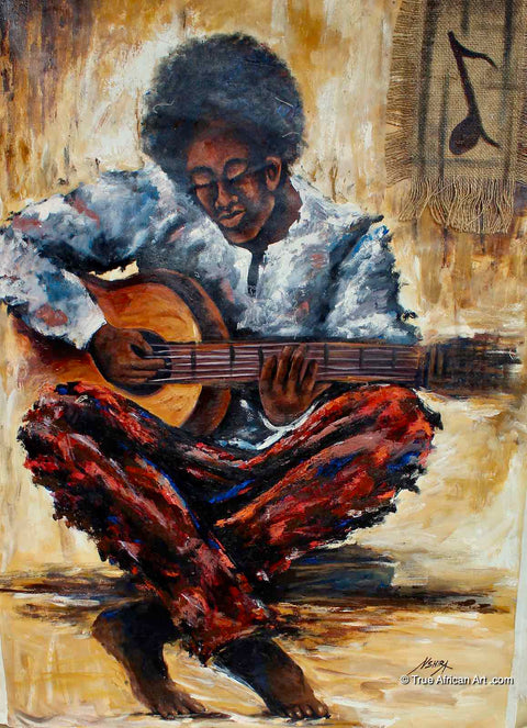 Daniel "Nshira" Akortia  |  Ghana  |  Young Musician  |  Original  |  True African Art .com